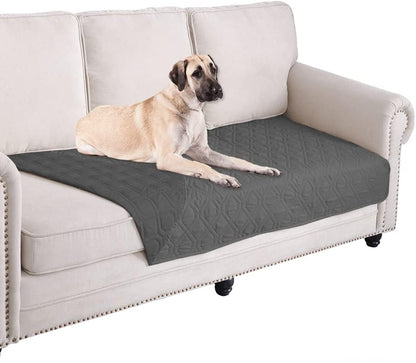 Waterproof Dog Bed Cover Pet Blanket for Furniture Bed Couch Sofa Reversible - Colors B