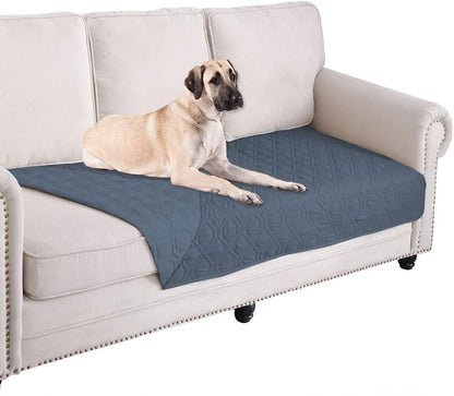 Waterproof Dog Bed Cover Pet Blanket for Furniture Bed Couch Sofa Reversible - Colors B
