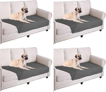 Waterproof Dog Bed Cover Pet Blanket for Furniture Bed Couch Sofa Reversible - Colors B