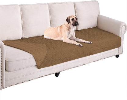 Waterproof Dog Bed Cover Pet Blanket for Furniture Bed Couch Sofa Reversible - Colors B