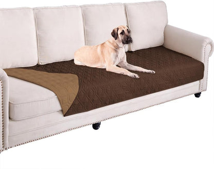 Waterproof Dog Bed Cover Pet Blanket for Furniture Bed Couch Sofa Reversible - Colors B