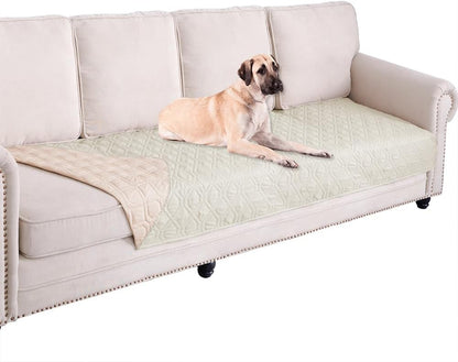 Waterproof Dog Bed Cover Pet Blanket for Furniture Bed Couch Sofa Reversible - Colors B