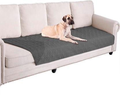 Waterproof Dog Bed Cover Pet Blanket for Furniture Bed Couch Sofa Reversible - Colors B