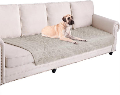 Waterproof Dog Bed Cover Pet Blanket for Furniture Bed Couch Sofa Reversible - Colors B