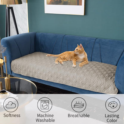 Waterproof Dog Bed Cover Pet Blanket for Furniture Bed Couch Sofa Reversible - Colors B