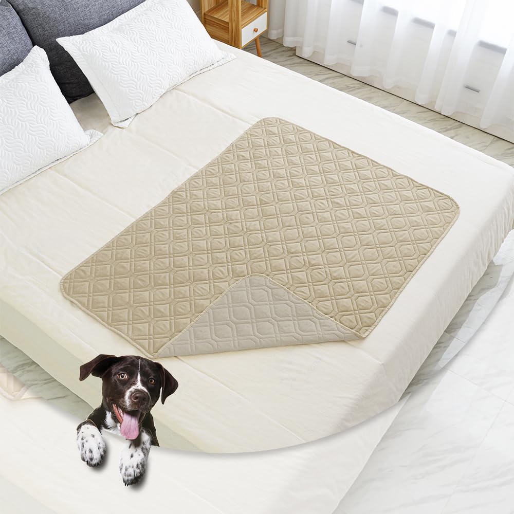 Waterproof Dog Bed Cover Pet Blanket for Furniture Bed Couch Sofa Reversible - Colors B