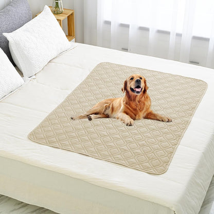 Waterproof Dog Bed Cover Pet Blanket for Furniture Bed Couch Sofa Reversible - Colors B