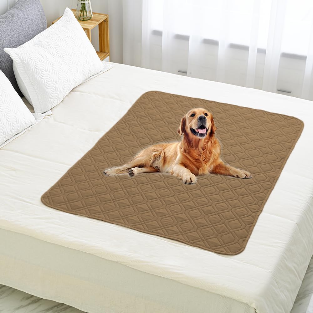 Waterproof Dog Bed Cover Pet Blanket for Furniture Bed Couch Sofa Reversible - Colors B