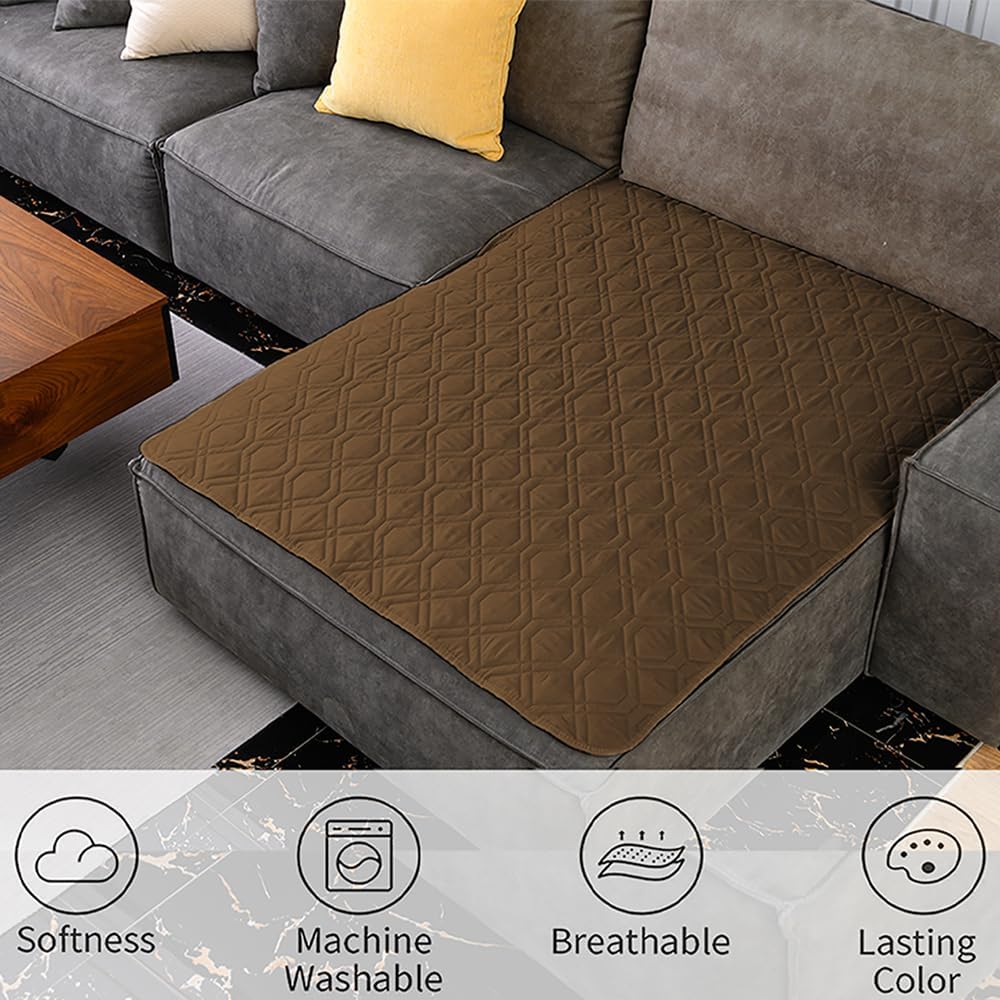 Waterproof Dog Bed Cover Pet Blanket for Furniture Bed Couch Sofa Reversible - Colors B