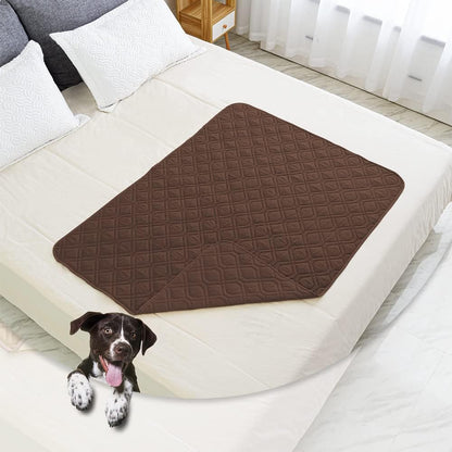 Waterproof Dog Bed Cover Pet Blanket for Furniture Bed Couch Sofa Reversible - Colors B