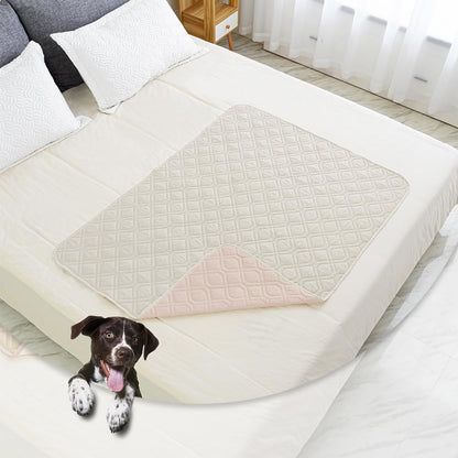 Waterproof Dog Bed Cover Pet Blanket for Furniture Bed Couch Sofa Reversible - Colors B