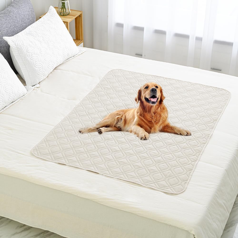 Waterproof Dog Bed Cover Pet Blanket for Furniture Bed Couch Sofa Reversible - Colors B