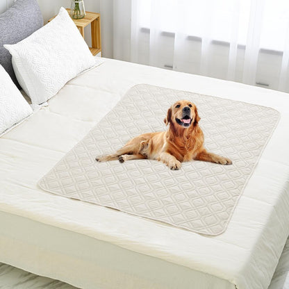 Waterproof Dog Bed Cover Pet Blanket for Furniture Bed Couch Sofa Reversible - Colors B