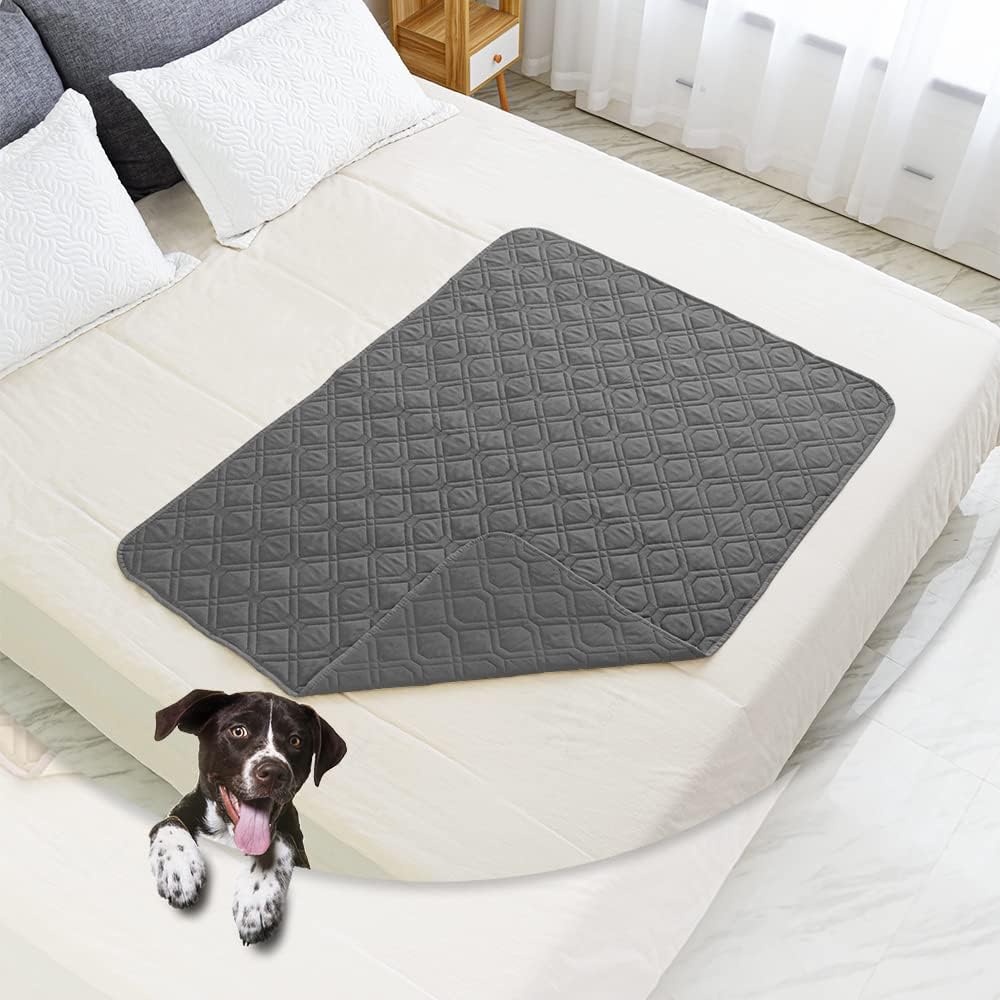Waterproof Dog Bed Cover Pet Blanket for Furniture Bed Couch Sofa Reversible - Colors B