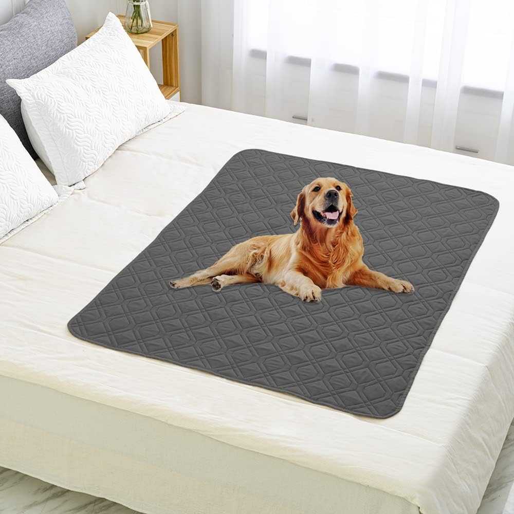 Waterproof Dog Bed Cover Pet Blanket for Furniture Bed Couch Sofa Reversible - Colors B