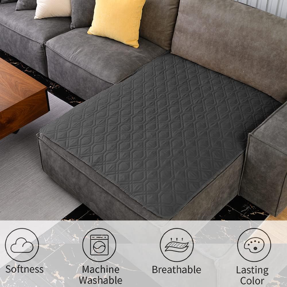 Waterproof Dog Bed Cover Pet Blanket for Furniture Bed Couch Sofa Reversible - Colors B