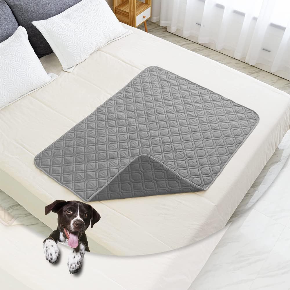 Waterproof Dog Bed Cover Pet Blanket for Furniture Bed Couch Sofa Reversible - Colors B