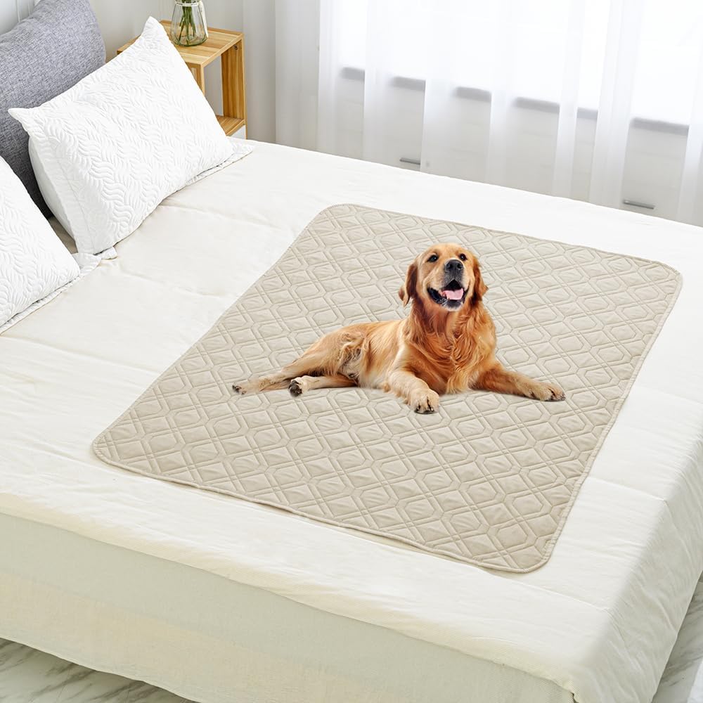 Waterproof Dog Bed Cover Pet Blanket for Furniture Bed Couch Sofa Reversible - Colors B