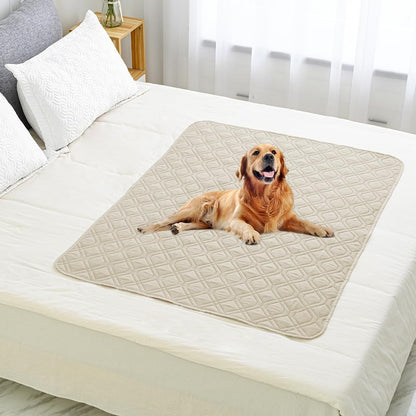 Waterproof Dog Bed Cover Pet Blanket for Furniture Bed Couch Sofa Reversible - Colors B