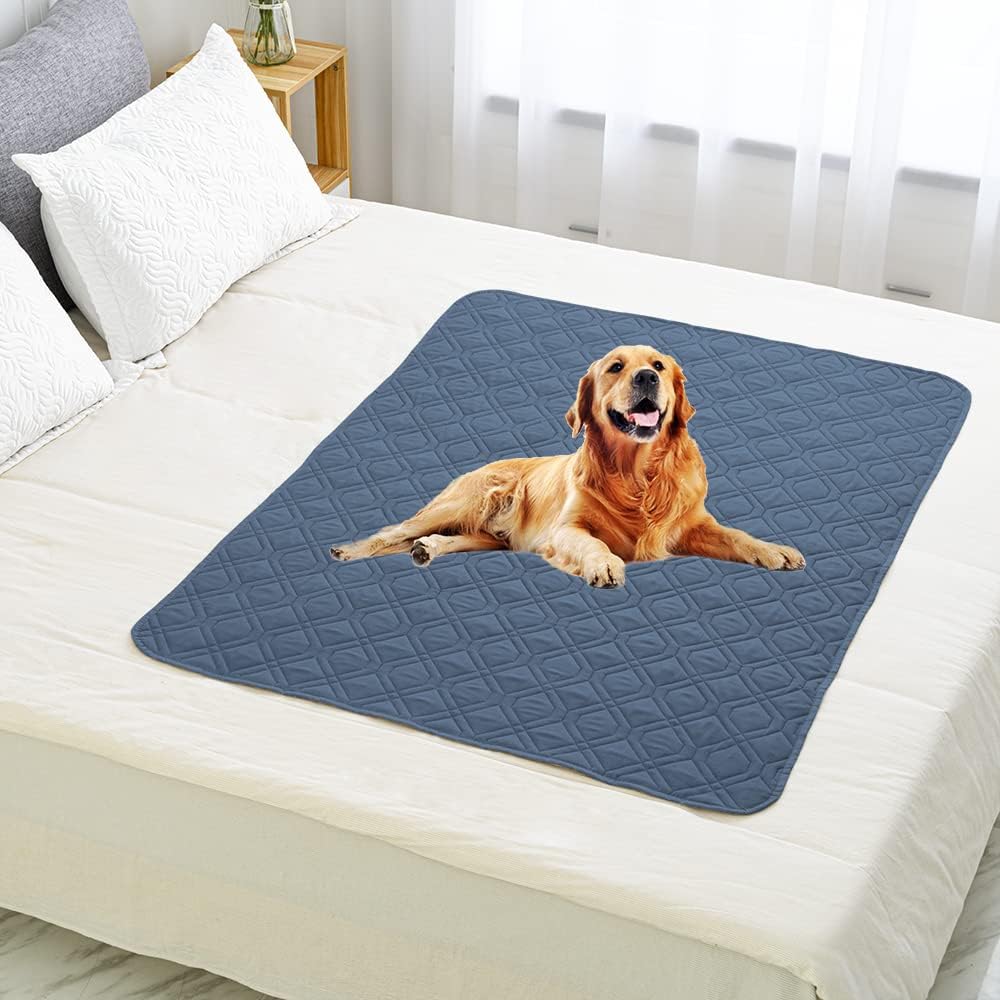 Waterproof Dog Bed Cover Pet Blanket for Furniture Bed Couch Sofa Reversible - Colors B