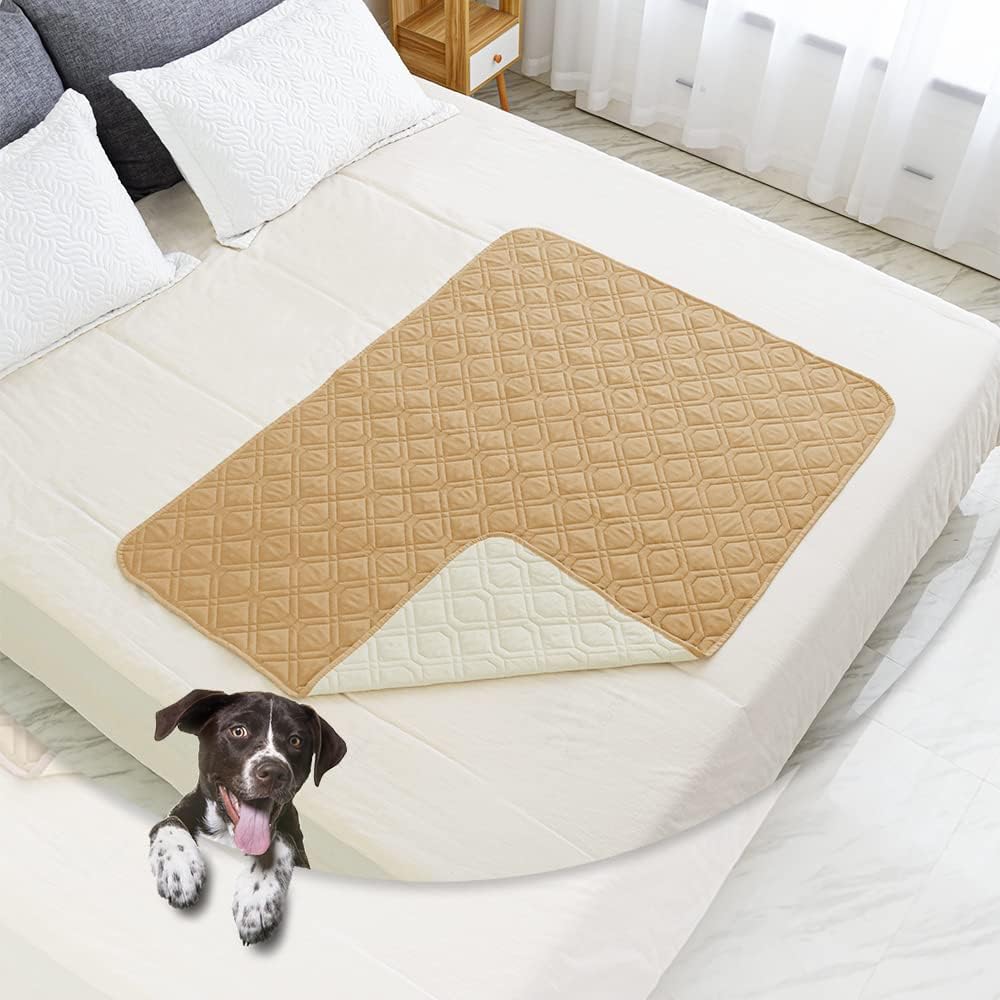 Waterproof Dog Bed Cover Pet Blanket for Furniture Bed Couch Sofa Reversible - Colors B