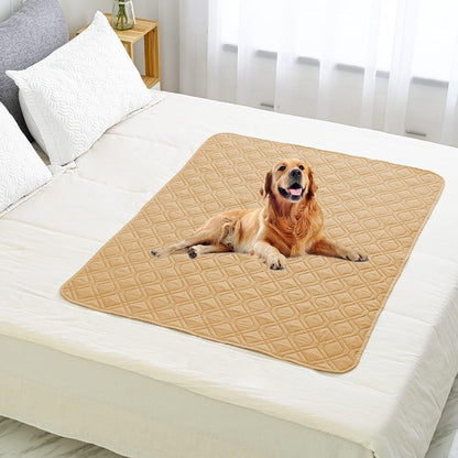 Waterproof Dog Bed Cover Pet Blanket for Furniture Bed Couch Sofa Reversible - Colors B