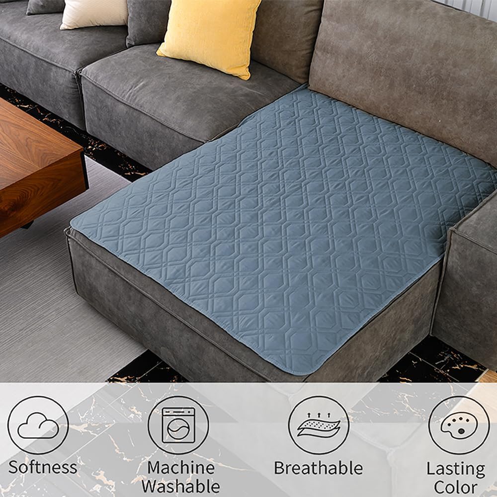 Waterproof Dog Bed Cover Pet Blanket for Furniture Bed Couch Sofa Reversible - Colors B