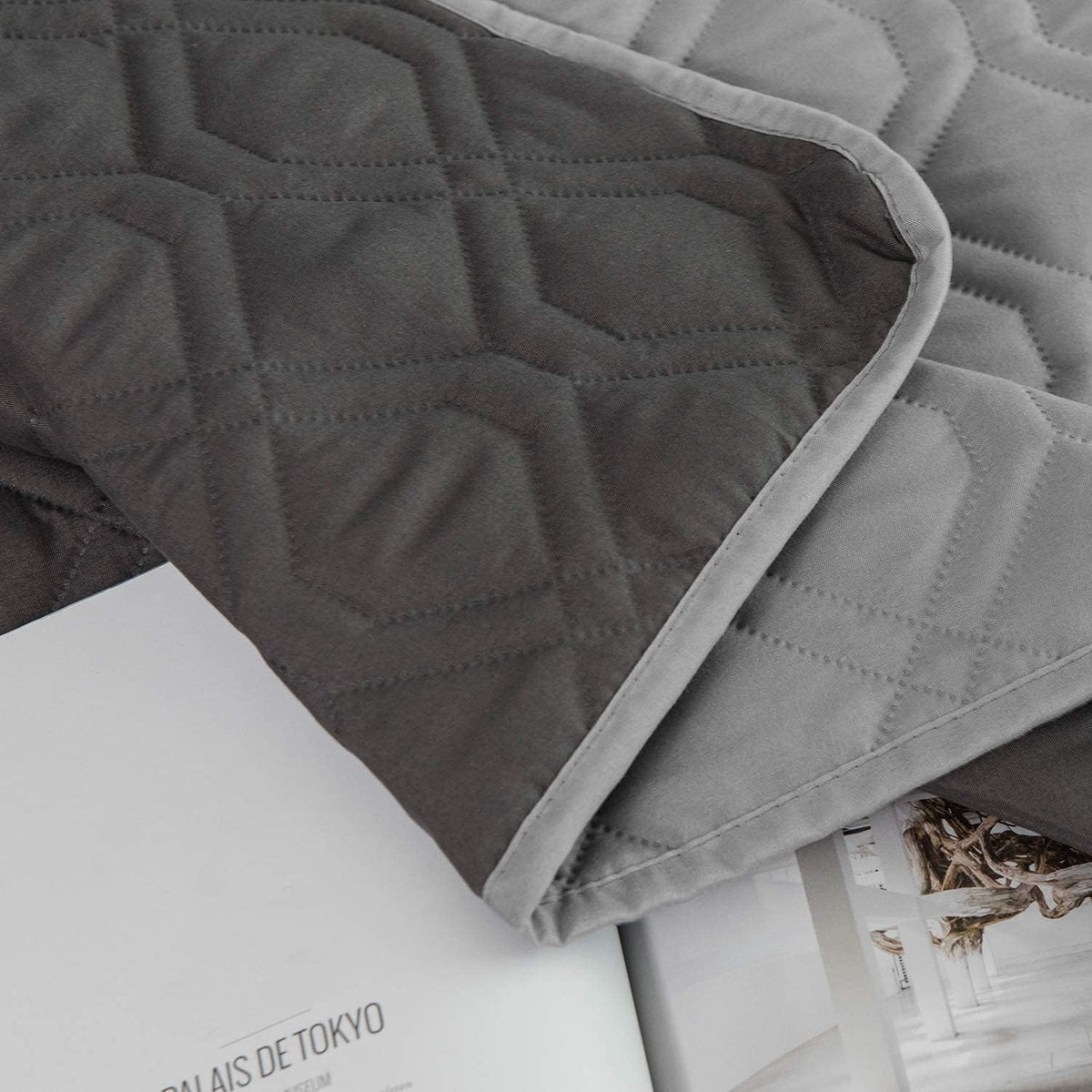 Waterproof Dog Bed Cover Pet Blanket for Furniture Bed Couch Sofa Reversible - Colors B