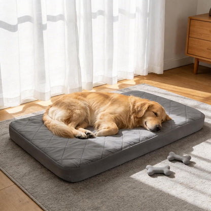 Waterproof Dog Bed Cover Replacement - XL (44"x35"), Grey