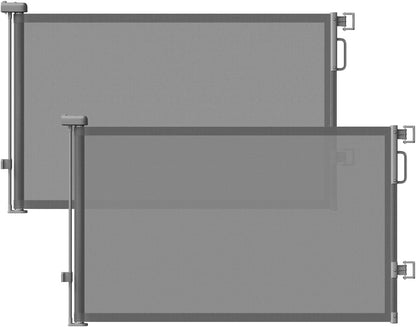 Retractable Baby Gate for Stairs & Doorways, Dog Gate Indoor Outdoor