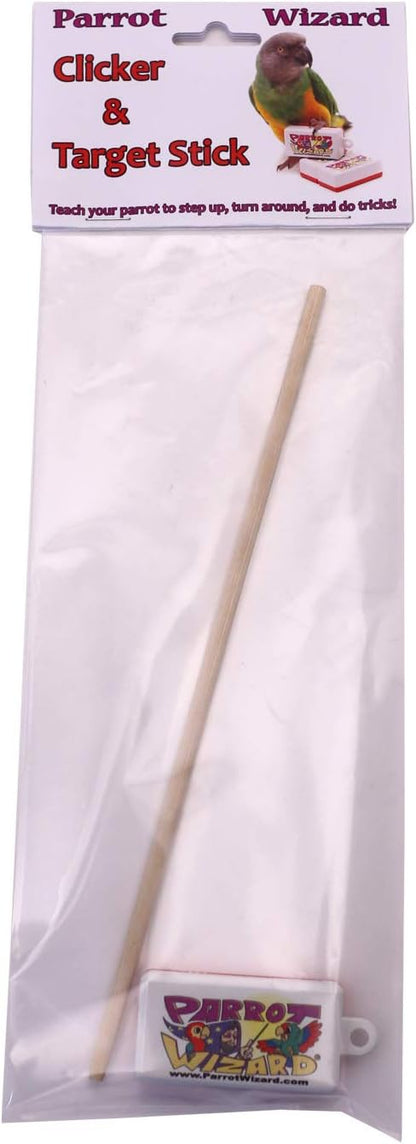 Parrot Training Clicker and Target Stick