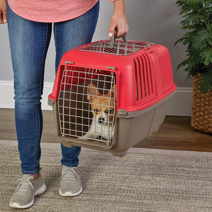 Spree by Midwest 24-Inch Travel Carrier, Blue, Fits Pets up to 25 lbs
