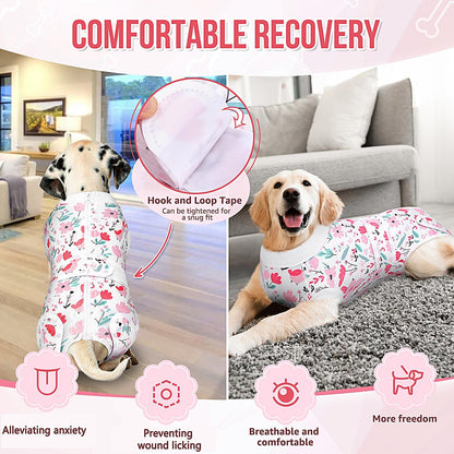 Recovery Suit for Dogs, Female Male Spay Neuter Post Surgery Suit