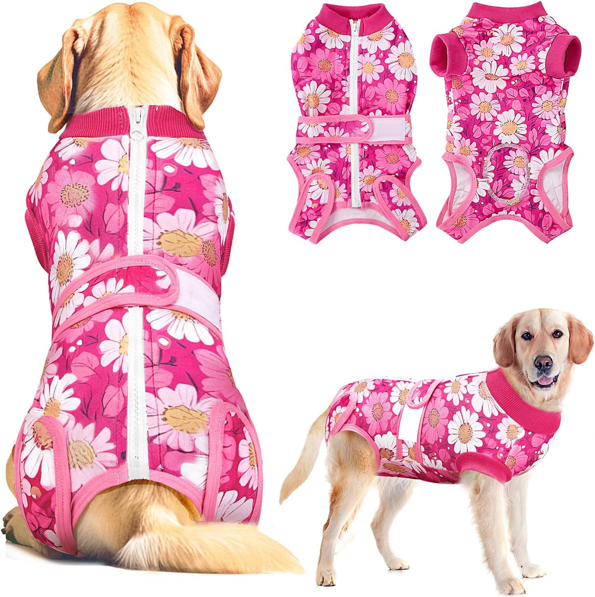 Recovery Suit for Dogs, Female Male Spay Neuter Post Surgery Suit