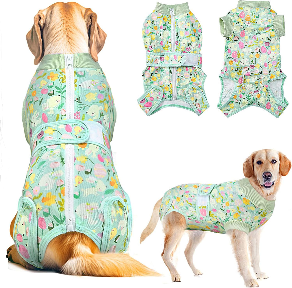 Recovery Suit for Dogs, Female Male Spay Neuter Post Surgery Suit
