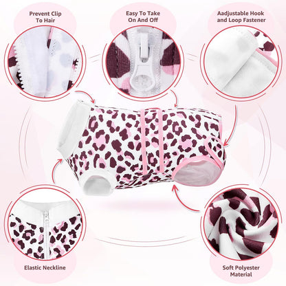 Recovery Suit for Dogs, Female Male Spay Neuter Post Surgery Suit
