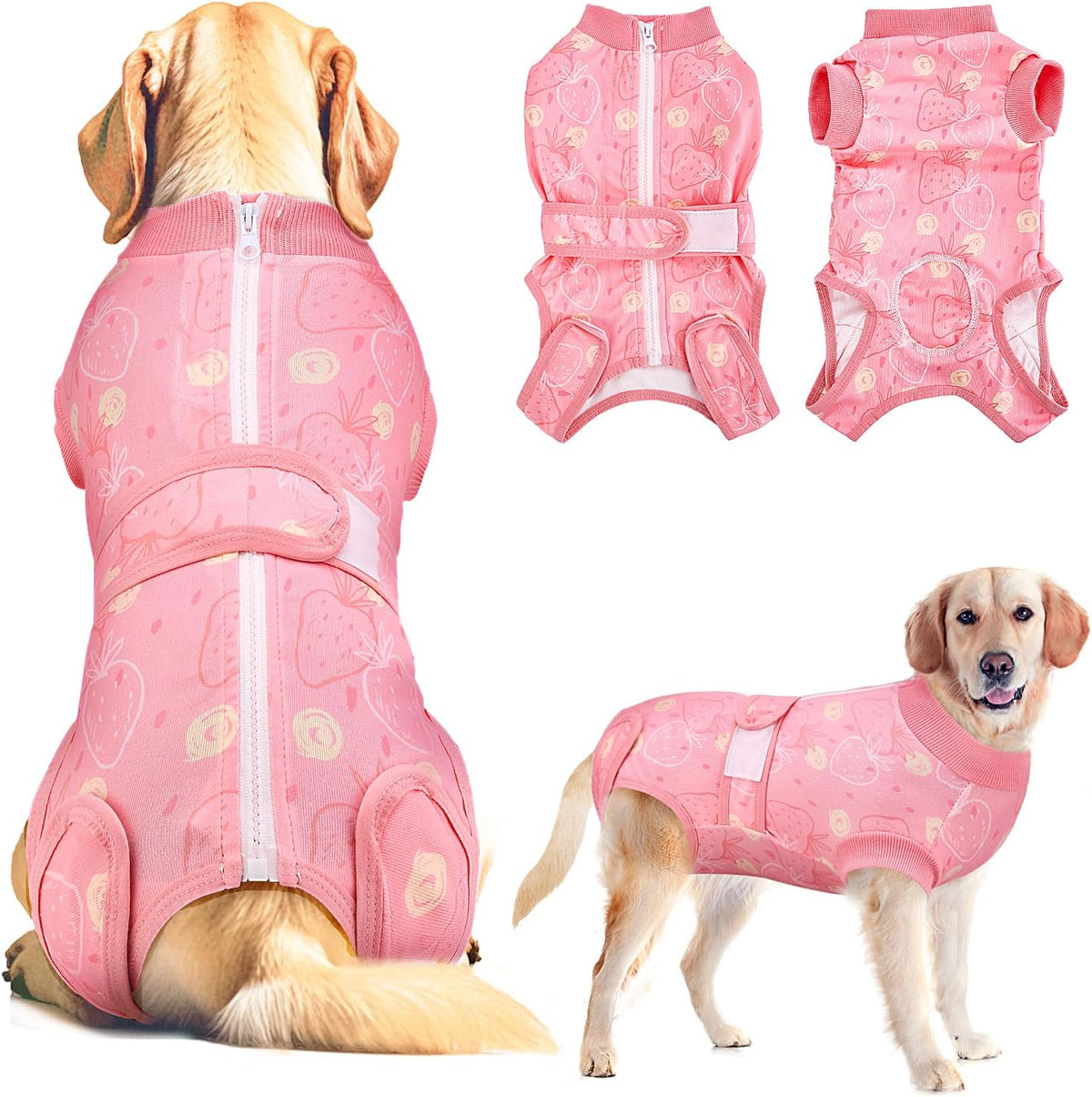 Recovery Suit for Dogs, Female Male Spay Neuter Post Surgery Suit
