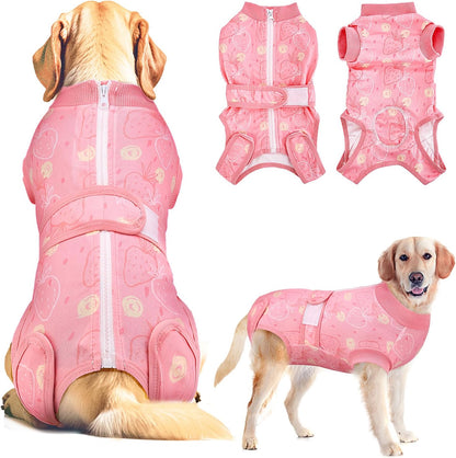 Recovery Suit for Dogs, Female Male Spay Neuter Post Surgery Suit