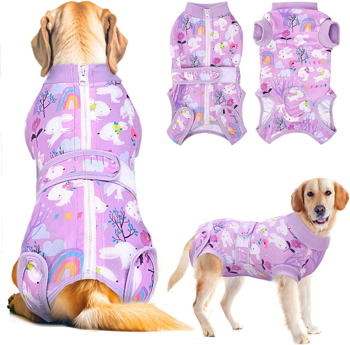 Recovery Suit for Dogs, Female Male Spay Neuter Post Surgery Suit