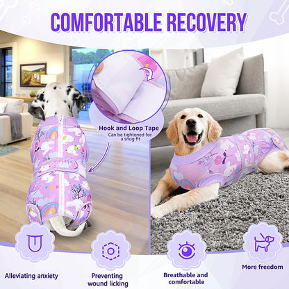 Recovery Suit for Dogs, Female Male Spay Neuter Post Surgery Suit