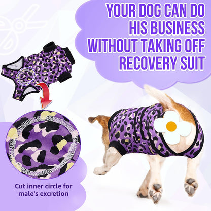 Recovery Suit for Dogs, Female Male Spay Neuter Post Surgery Suit