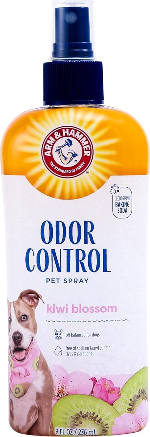 Super Deodorizing Dog Spray, Kiwi Blossom, 8 Fl Oz