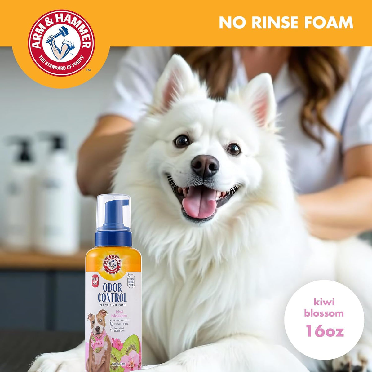 Super Deodorizing Dog Spray, Kiwi Blossom, 8 Fl Oz