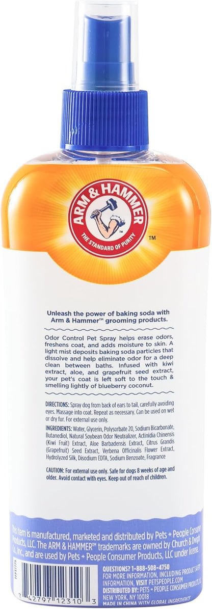Super Deodorizing Dog Spray, Kiwi Blossom, 8 Fl Oz