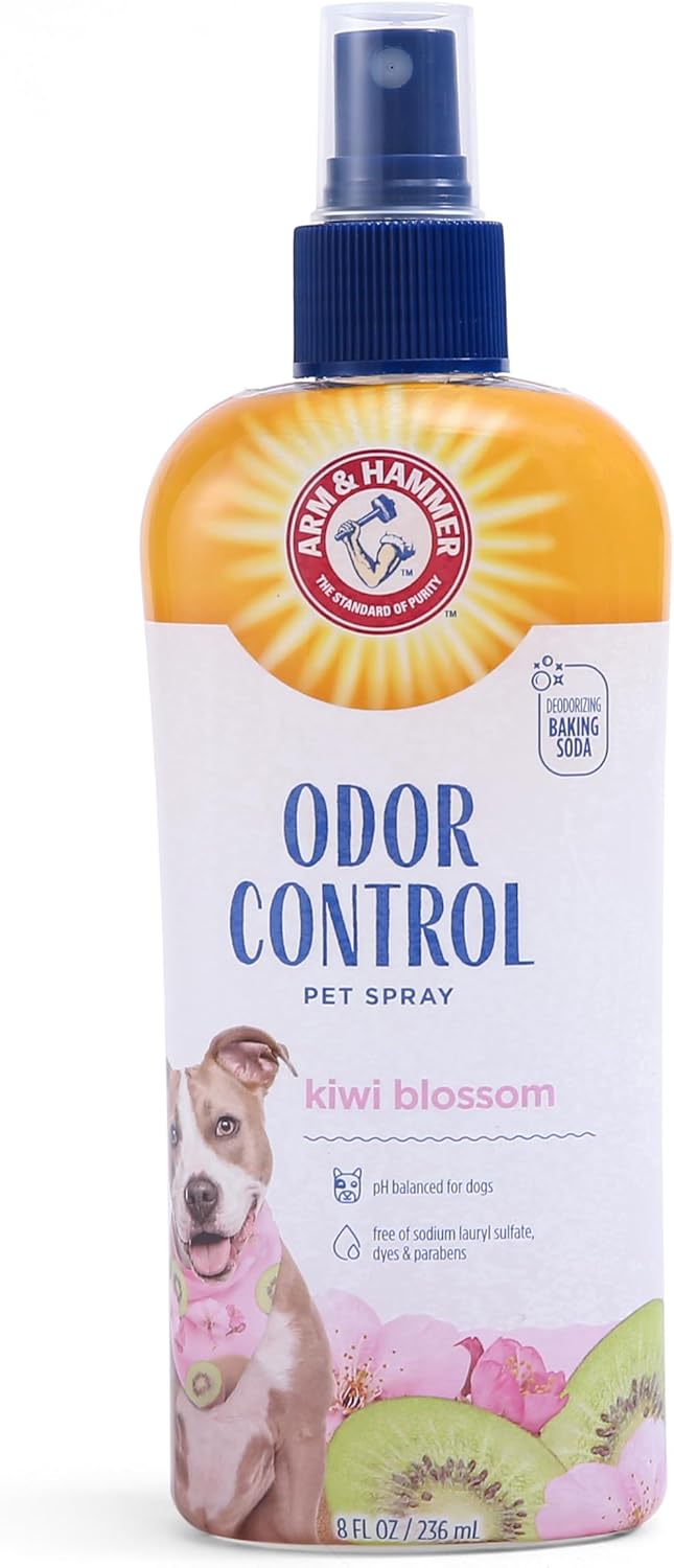 Super Deodorizing Dog Spray, Kiwi Blossom, 8 Fl Oz
