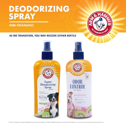 Super Deodorizing Dog Spray, Kiwi Blossom, 8 Fl Oz