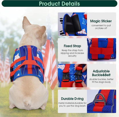 Dog Life Jacket, High Flotation Reflective Dog Life Vest, Orange, XL