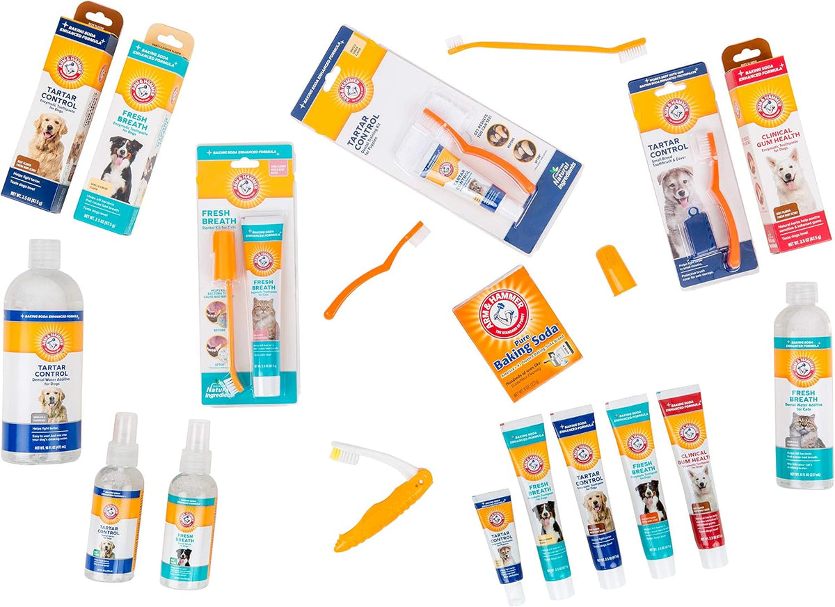 Fresh Breath Dog Dental Kit, Vanilla Ginger, 2.5 Oz, 3 Piece