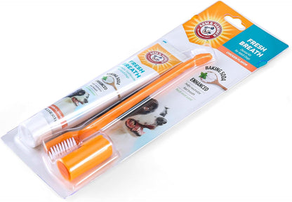 Fresh Breath Dog Dental Kit, Vanilla Ginger, 2.5 Oz, 3 Piece
