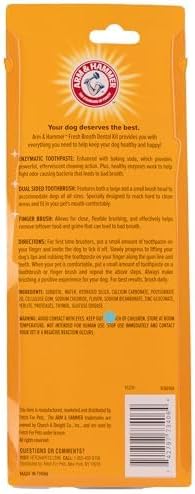 Fresh Breath Dog Dental Kit, Vanilla Ginger, 2.5 Oz, 3 Piece